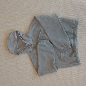 Zara Oversized Grey Hoodie S